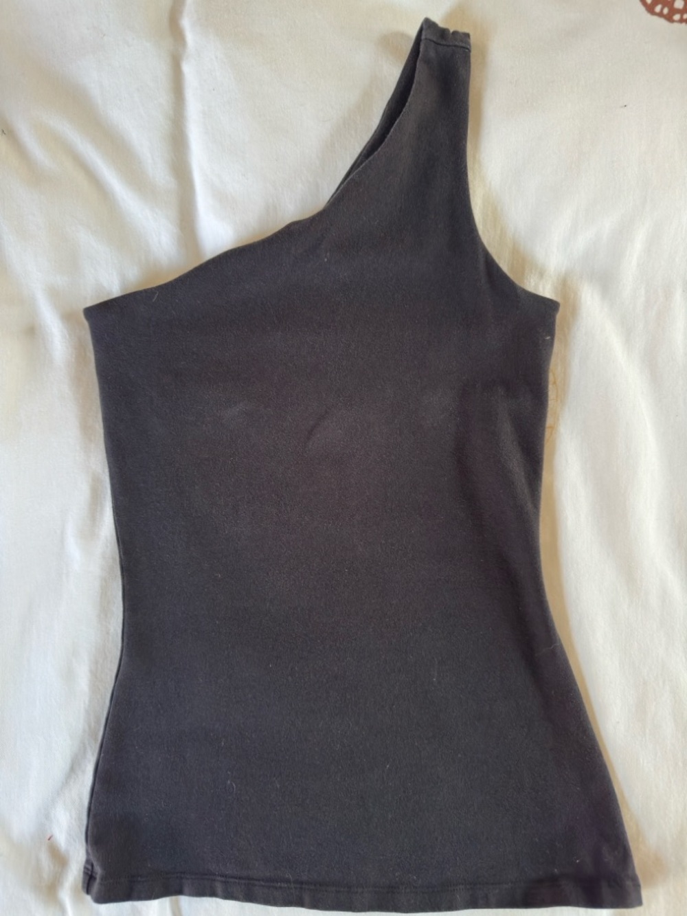 Express One-Shoulder Black Women’s Top